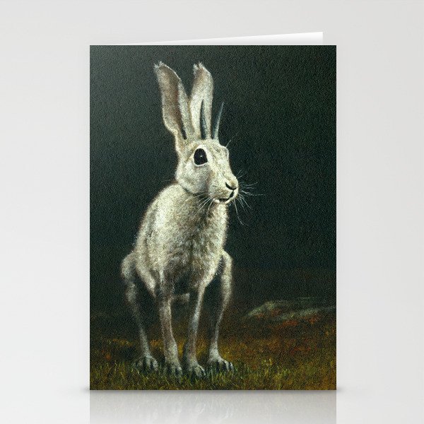 The Horned Hare Of Bodmin Moor Stationery Cards