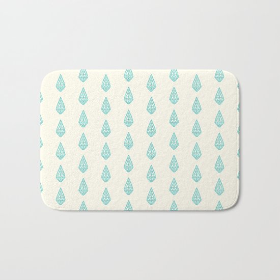 Happy Briolette Gems Bath Mat