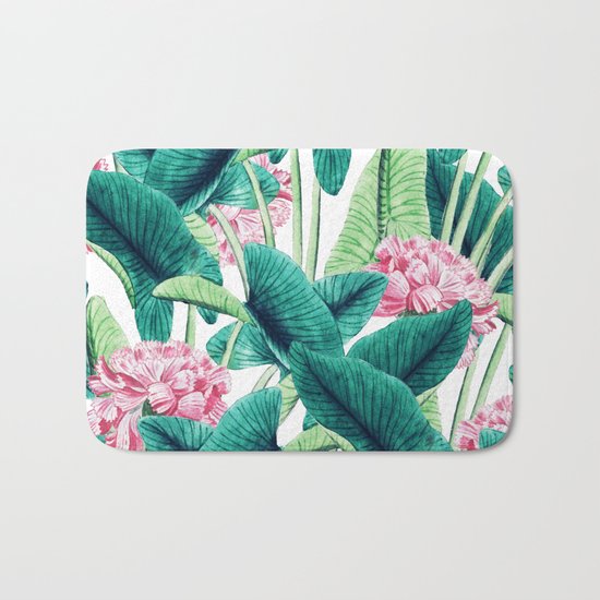 Lovely Botanical #society6 #decor #buyart Bath Mat