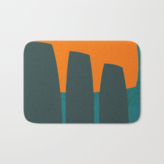 Indigenous Peoples in Easter Island Bath Mat
