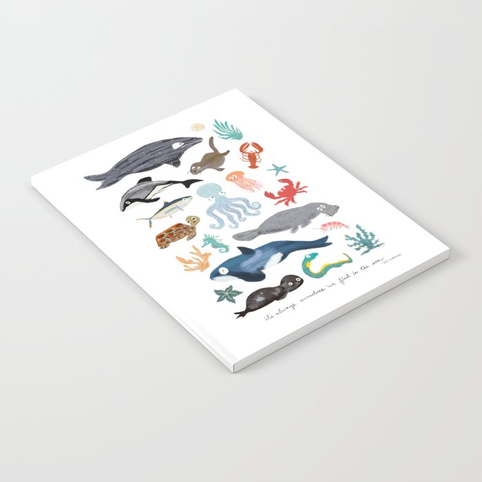 Sea Change: Ocean Animals Notebook