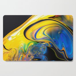 Calm yet chaotic #12 Cutting Board