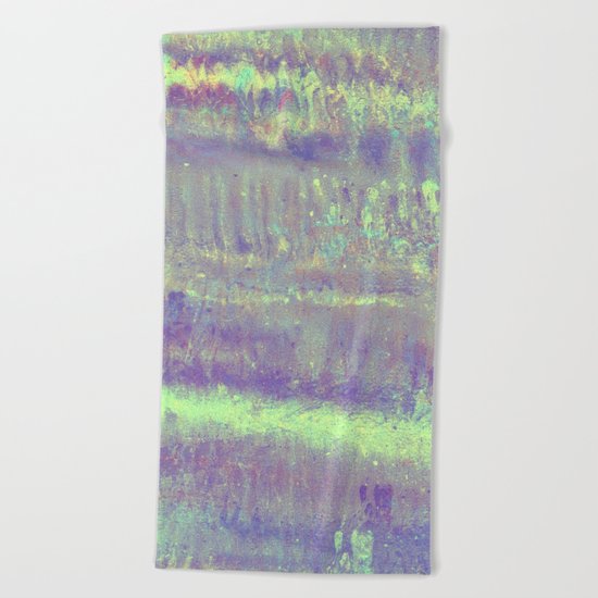 Mermaid metallic Beach Towel