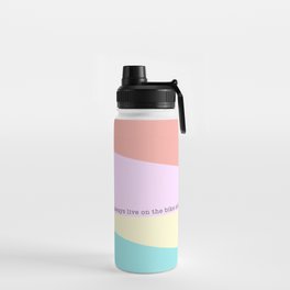 the unicyclist Water Bottle