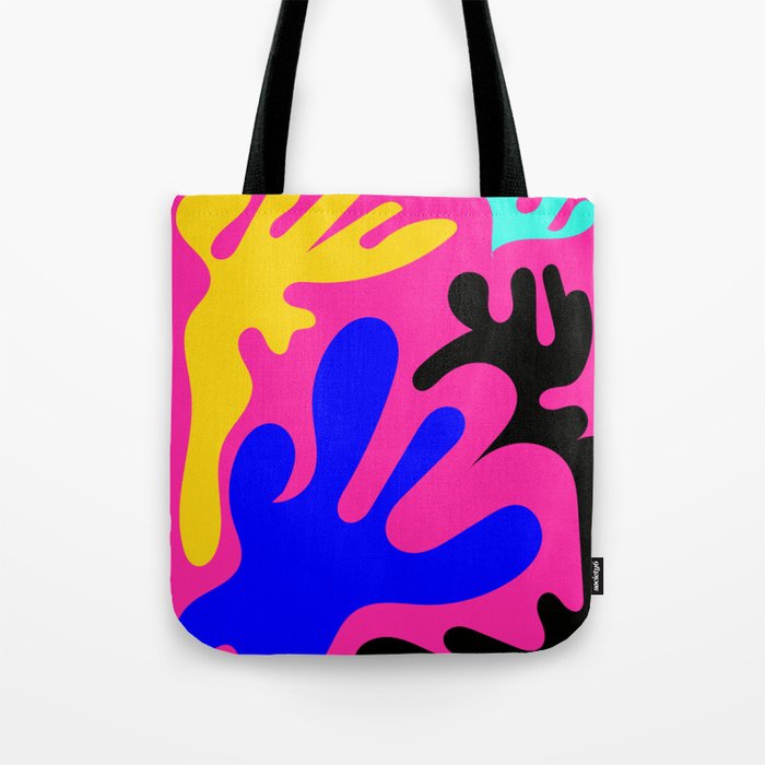 9  Matisse Cut Outs Inspired 220602 Abstract Shapes Organic Valourine Original Tote Bag