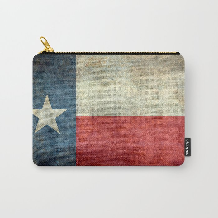 Flag of Texas the Lone Star State Carry-All Pouch