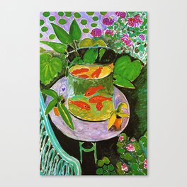 Henri Matisse Goldfish Canvas Print