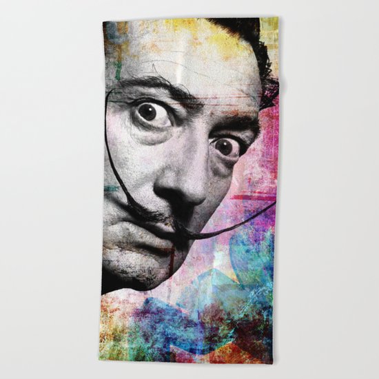 salvador dali Beach Towel