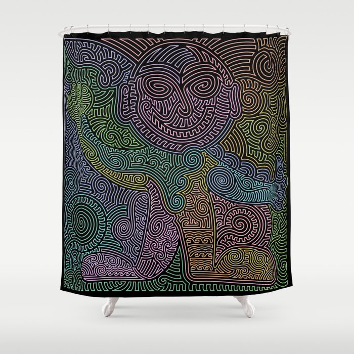 Mazurka Macurley Shower Curtain