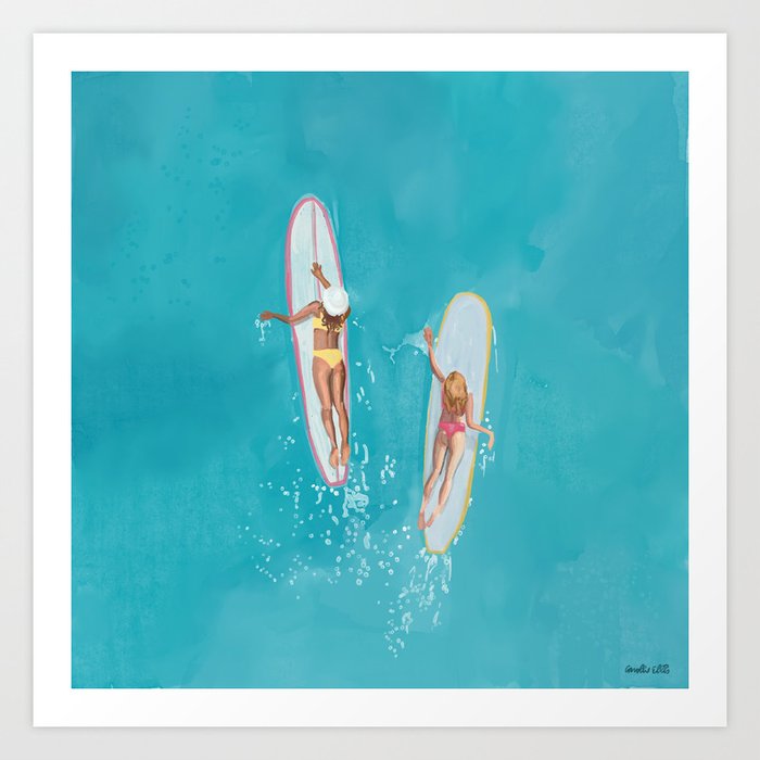 Surf art prints hotsell