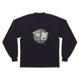 Pizza & Beer Long Sleeve T Shirt