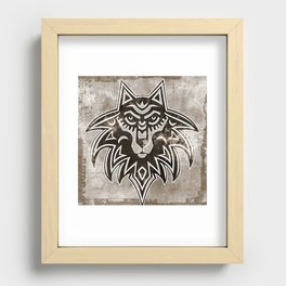 The Wolf Recessed Framed Print