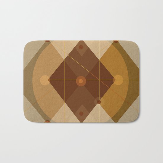 Geometric/Abstract 9 Bath Mat
