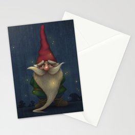 Old Christmas Gnome Stationery Cards | Funghi, Painting, Stars, Christmas, Mushrooms, Digital, Magic, Oct17Cb, Dwarf, Gnome 