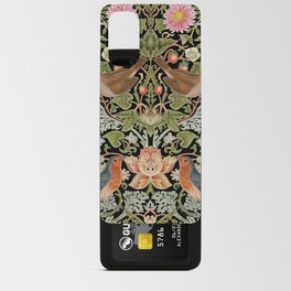 William Morris The Strawberry Thief #2 Android Card Case