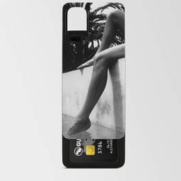 Dip your toes into the water, female form black and white photography - photographs Android Card Case | Woman, Swimmingpool, Photographs, Photo, Photograph, Black And White, Black, White, Liberation, Keywest 