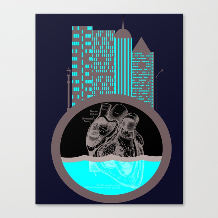 Heart of the City Canvas Print