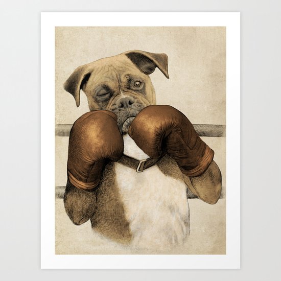 The Boxer Art Print