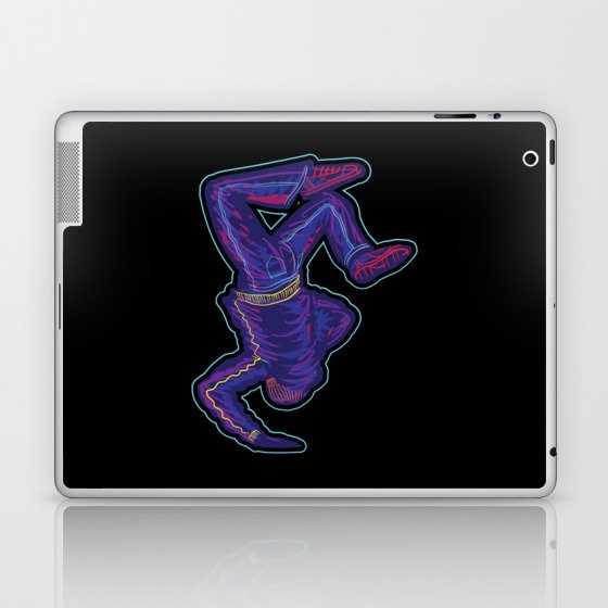 Breakdancing B-Boy Hip Hop Dancer Laptop & iPad Skin