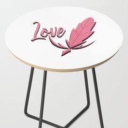 Love plume Side Table