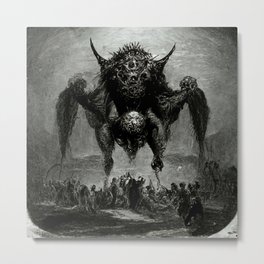 The Soul Eater Metal Print | Demon, Evil, Creature, Hell, Darkness, Nightmare, Monster, Black, Shadow, Shadows 