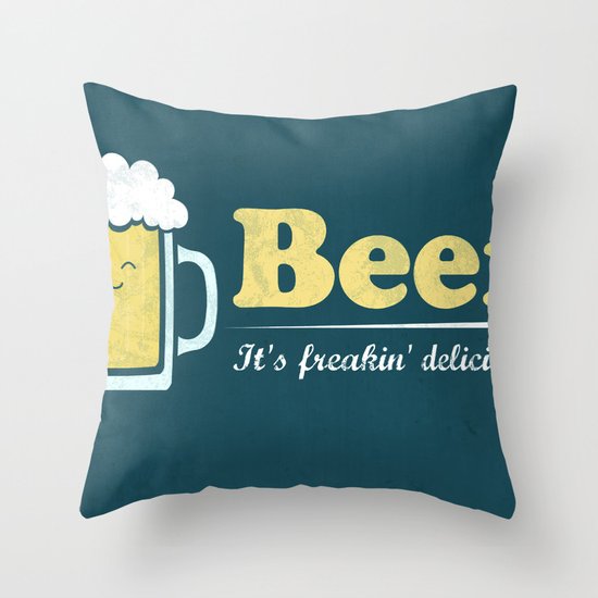 Obvious Slogan #3 Throw Pillow
