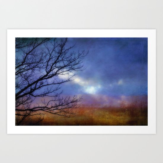 Mysterious - JUSTART © Art Print