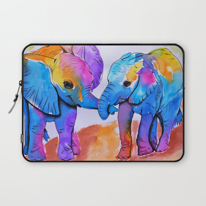 Elephants Laptop Sleeve
