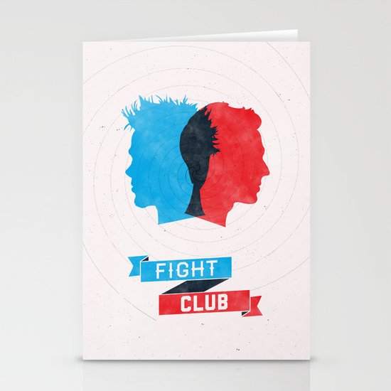 Fight Club Stationery Cards