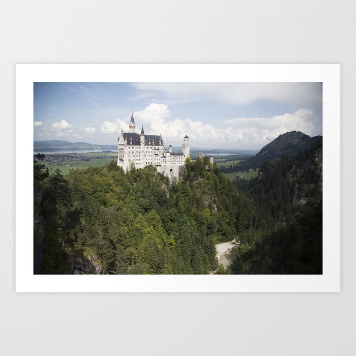 Neuschwanstein Castle Art Print