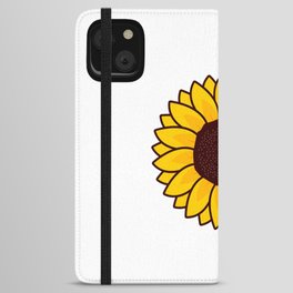 sunflower iPhone Wallet Case