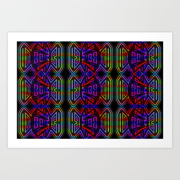 Colorandblack series 2085 Art Print