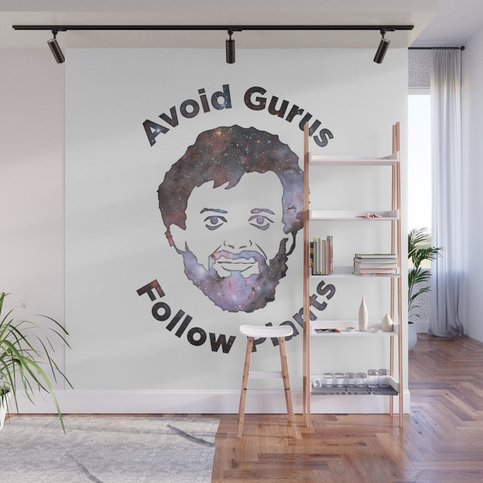 Terence Mckenna - Avoid Gurus, Follow Plants (Universe) Wall Mural