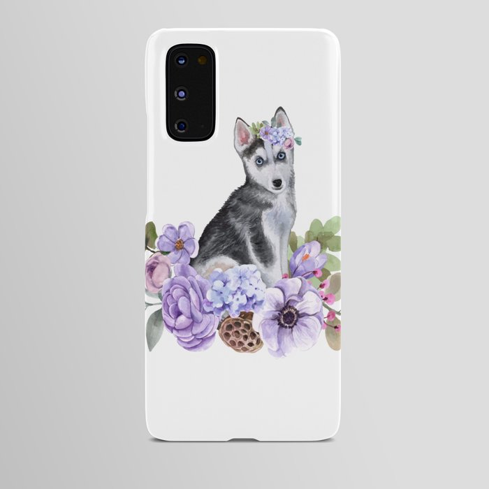 Flower Dog Android Case