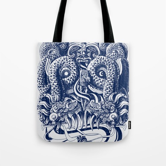 Tlaloc Tote Bag