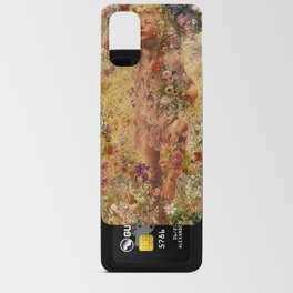 The Four Seasons, Spring by Leon Frederic Android Card Case