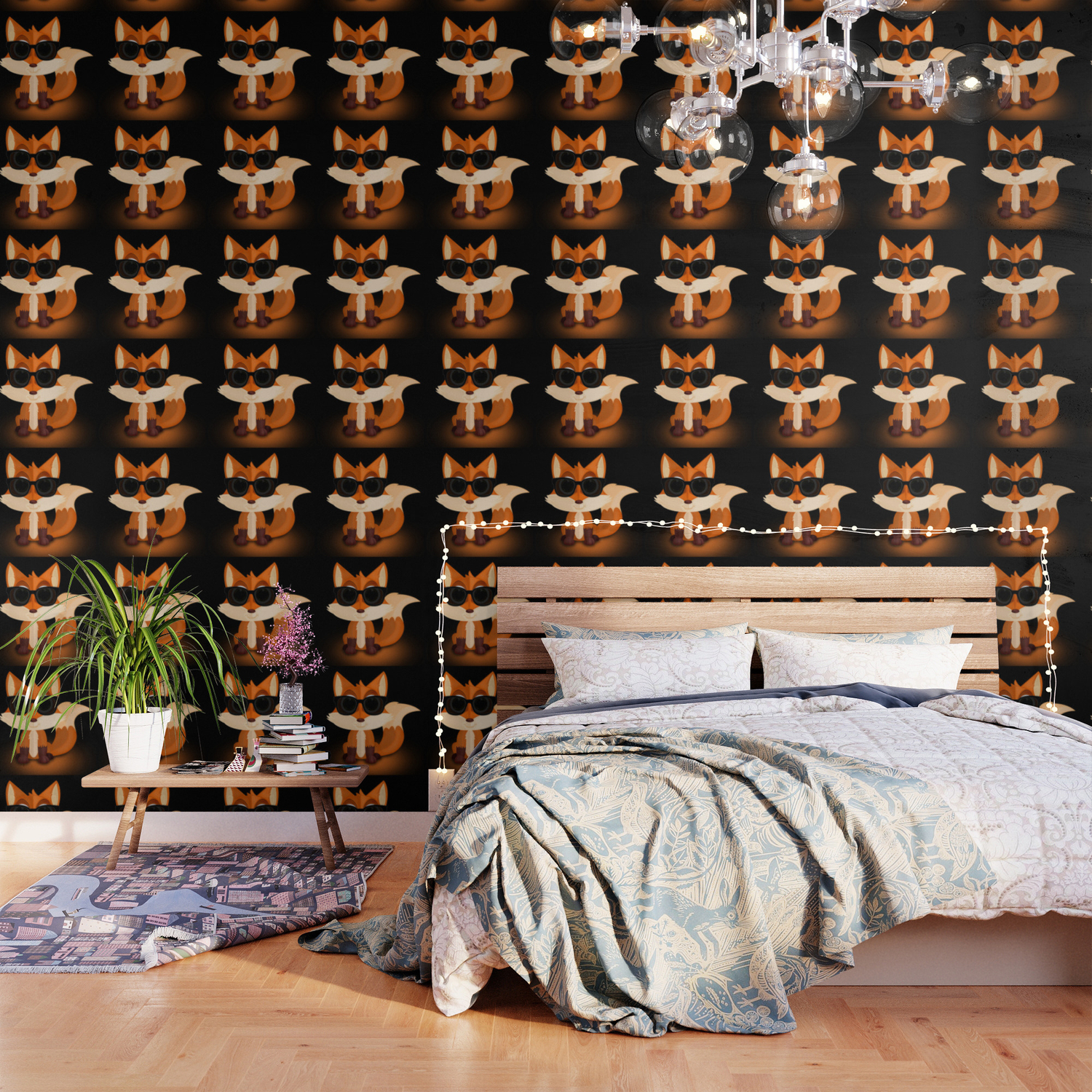 Cool Fox Wallpaper By Adamzworld Society6