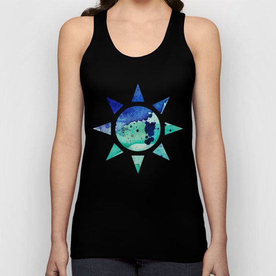 Pastel Color Splash 02 Unisex Tank Top