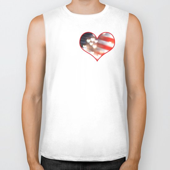A Love as Big as America Biker Tank