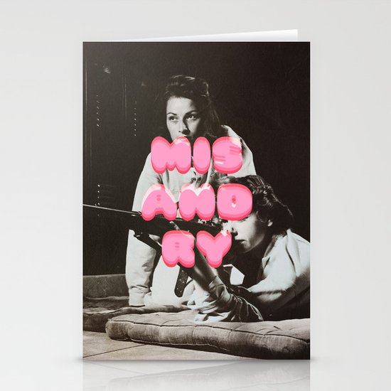 ♡ MISANDRY ♡ Stationery Cards