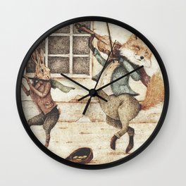 Street Musicians  Wall Clock