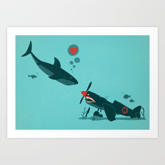 Sea of Love Art Print