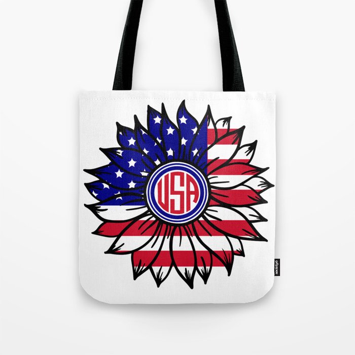 Celebrate Freedom in Style: USA Independence Day Tees with Americana Flair for a Festive 4th of July Tote Bag