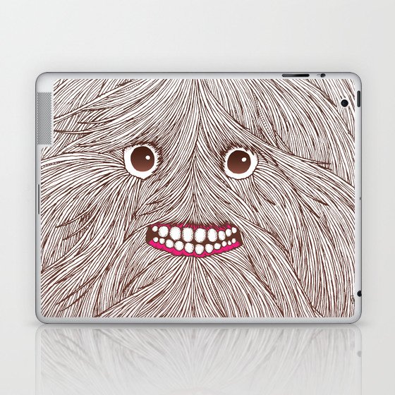 Hairy Guy Laptop & iPad Skin
