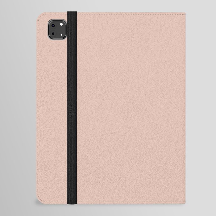 Solid Color Blushed out Minimal Art iPad Folio Case