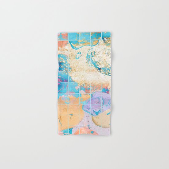 Mosaic Paint Spill V2 #society6 #decor #buyart Hand & Bath Towel