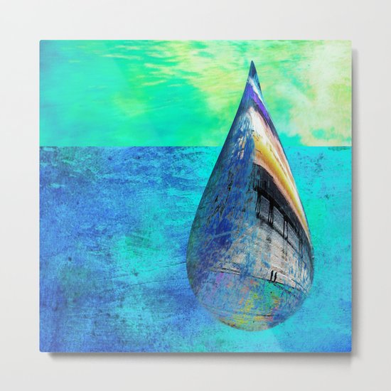 Drop Metal Print