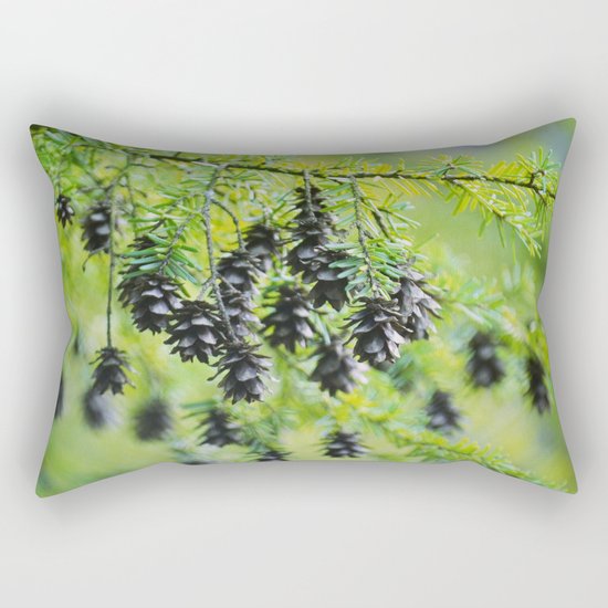 Snoqualmie Cones Rectangular Pillow