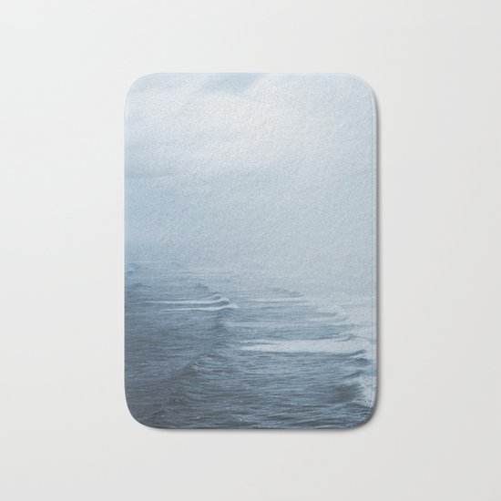Storms over the Pacific Ocean Bath Mat