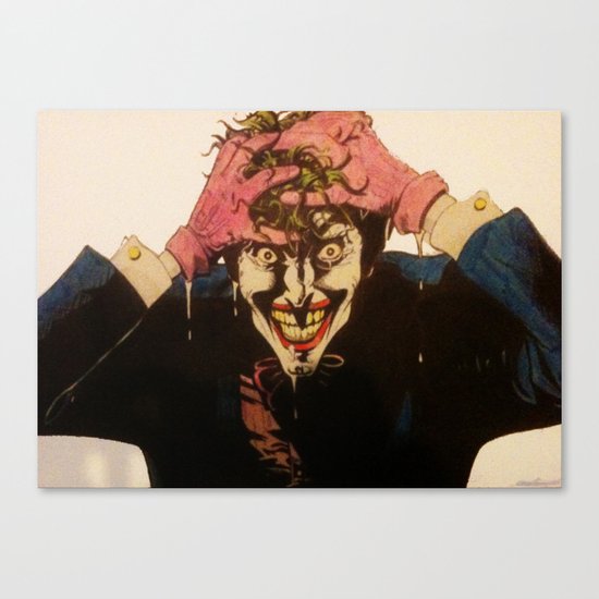 Joker HAHAHA Canvas Print
